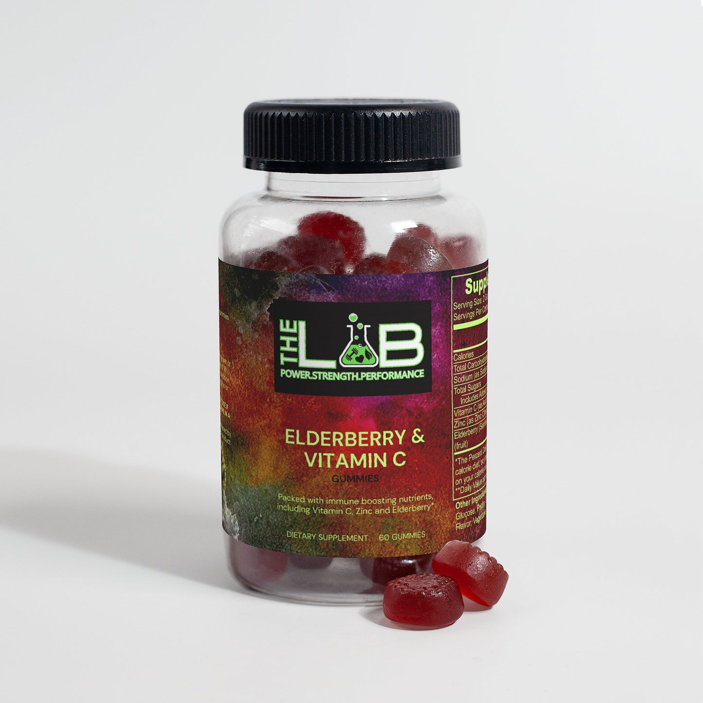 Elderberry & Vitamin C Gummies