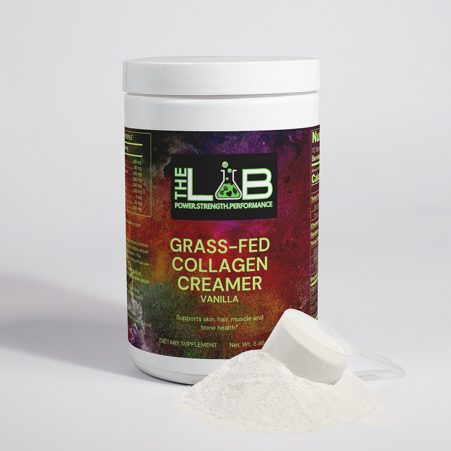 Grass-Fed Collagen Creamer (Vanilla)