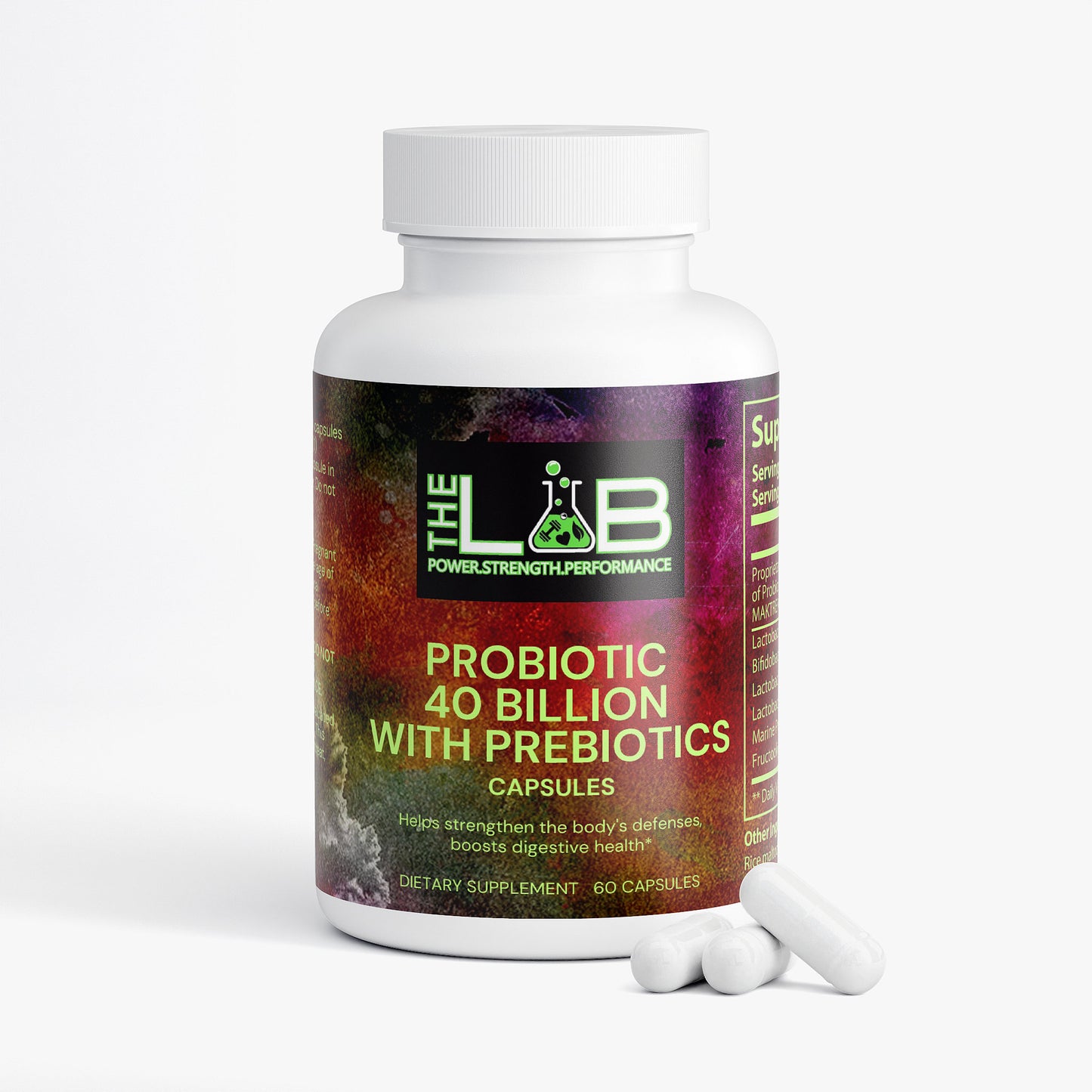 Probiotic 40 Billion with Prebiotics