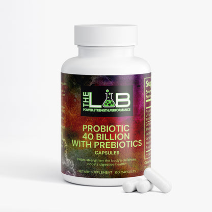 Probiotic 40 Billion with Prebiotics